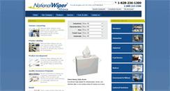 Desktop Screenshot of nationalwiper.com